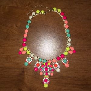 Neon Statement Necklace
